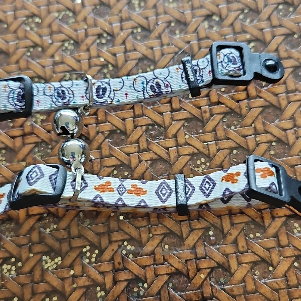 Disney Patterned Cat Collars😺